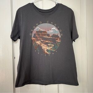 Time and Tru Charcoal Tee